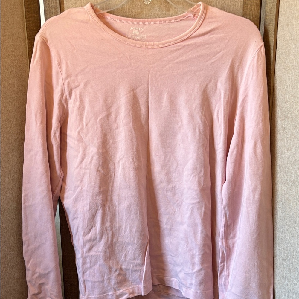 Jones New York Pink Long Sleeve Shirt xl